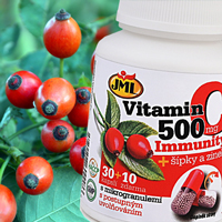 Vitamín C 500 mg se šípky a zinkem