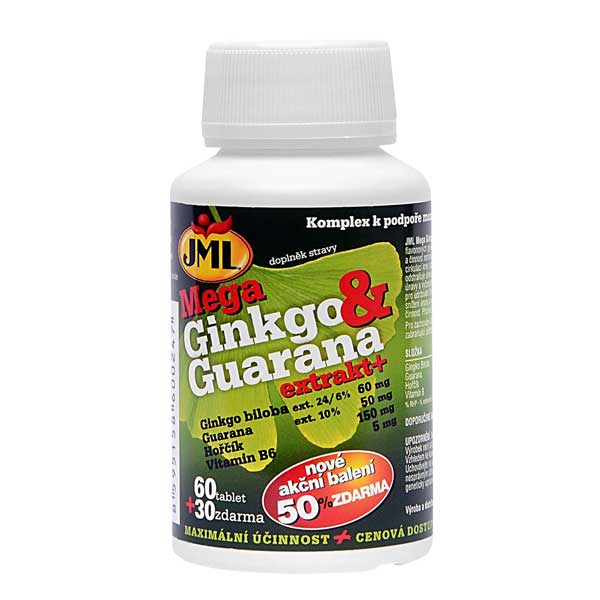 Mega Ginkgo Guarana 60 30